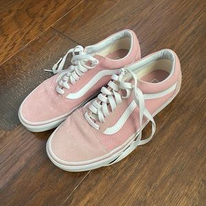 Light pink Vans
